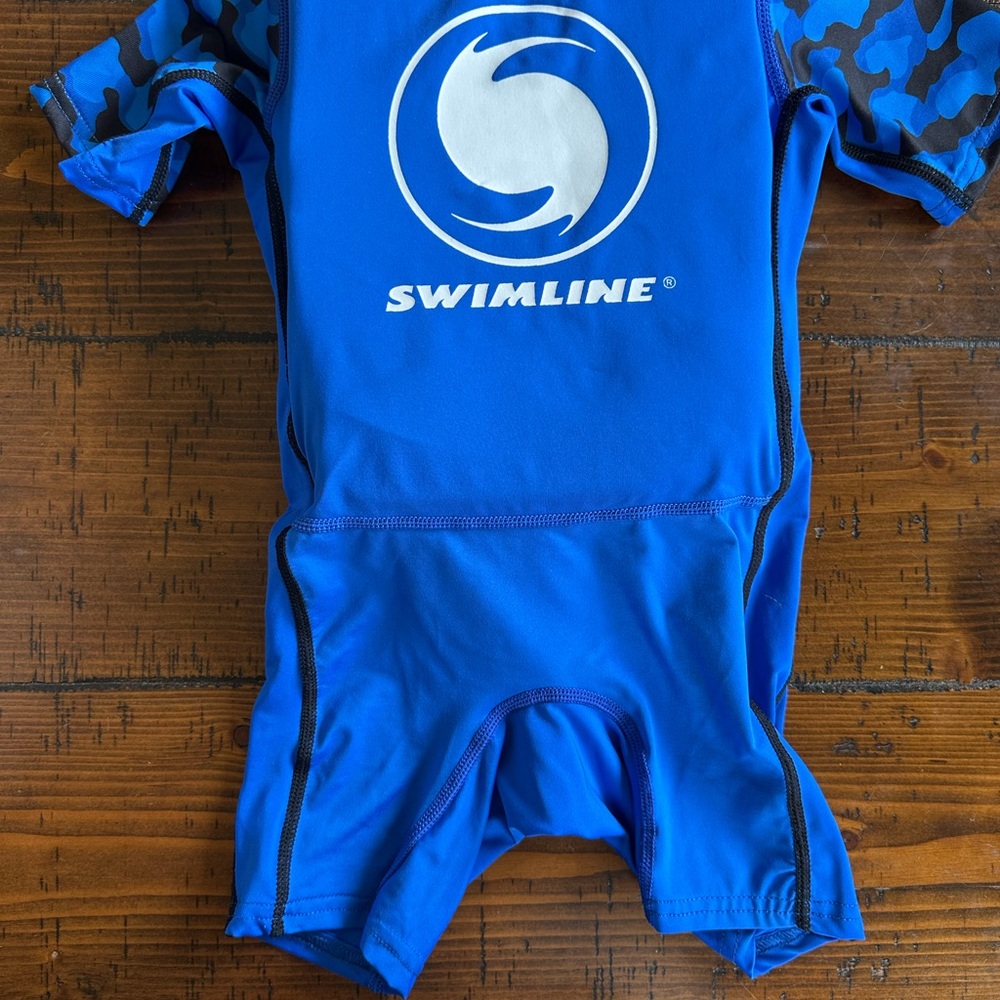 Kids Blue One Piece Swimsuit